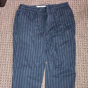 TopMan Whyatt pinstripe skinny stretch pants